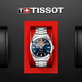 Часы Tissot Gentleman Powermatic 80 Open Heart T127.407.11.041.01 фото 6