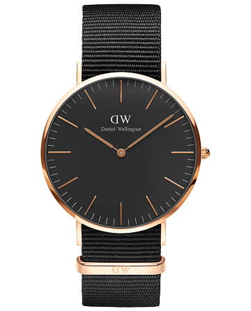 Daniel Wellington Classic Black Cornwall DW00100150