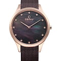 Часы Obaku Fin Walnut V217LXVNMN