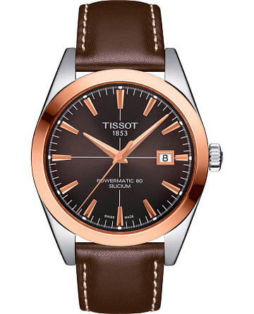Tissot Gentleman Powermatic 80 Silicium 18K Gold T927.407.46.291.00